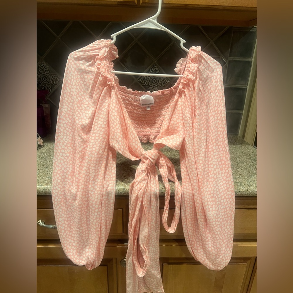 Skylar Madison pink top